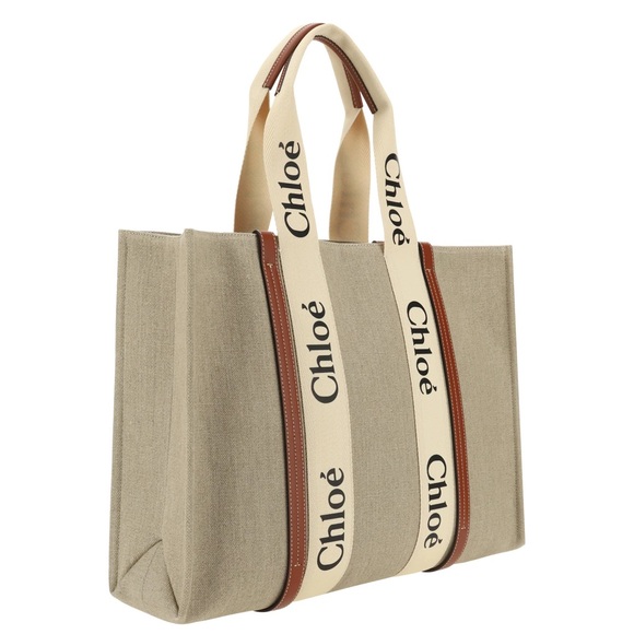 ❌❌SOLD! NWT Chloe Large Woody Tote - Picture 2 of 4